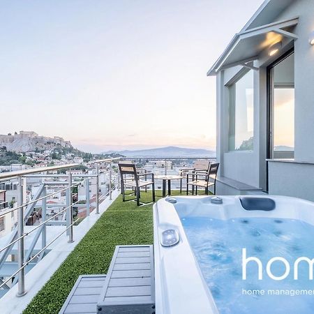 Ll Extraordinary Homm Suites Acropolis & Lycabettus Views With Jacuzzi Athens Exterior photo