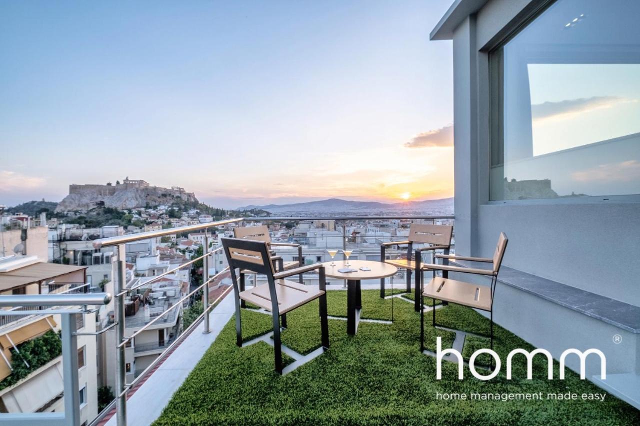 Ll Extraordinary Homm Suites Acropolis & Lycabettus Views With Jacuzzi Athens Exterior photo