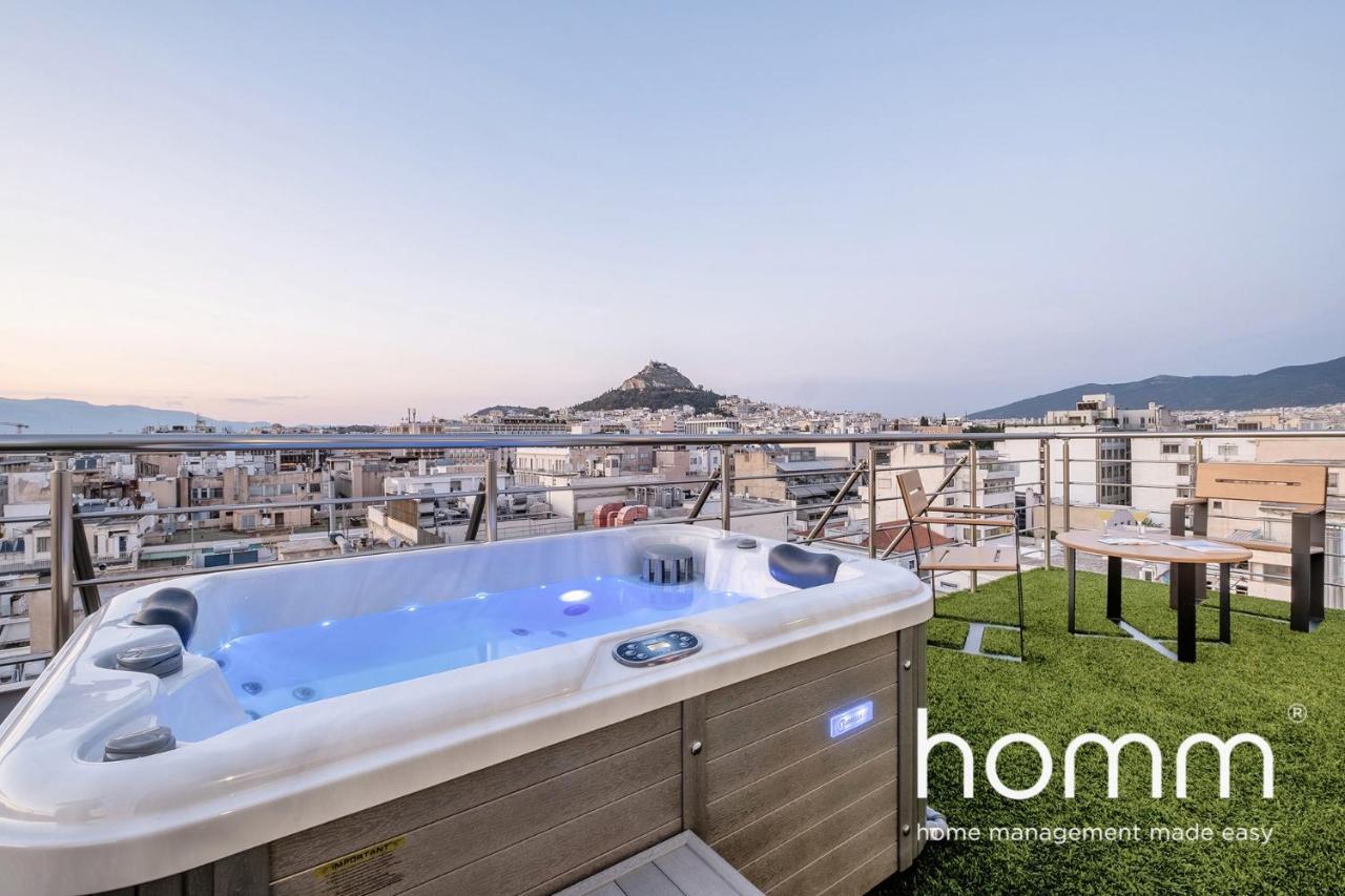 Ll Extraordinary Homm Suites Acropolis & Lycabettus Views With Jacuzzi Athens Exterior photo